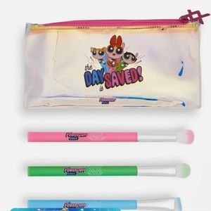 Powerpuff girls X revolution Make up bag and brush set